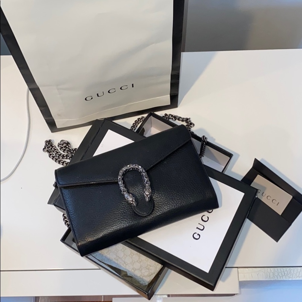 Gucci dionysus mini bag on chain